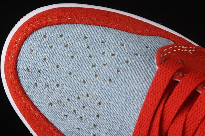 All categories Air Jordan Jordan series basketball shoes Air Jordan 1 Mid Different versions Levi's x Air Jordan 1 Mid "Denim" AJ1 Joe 1 Levi's denim mid-top basketball shoes DM4352-600